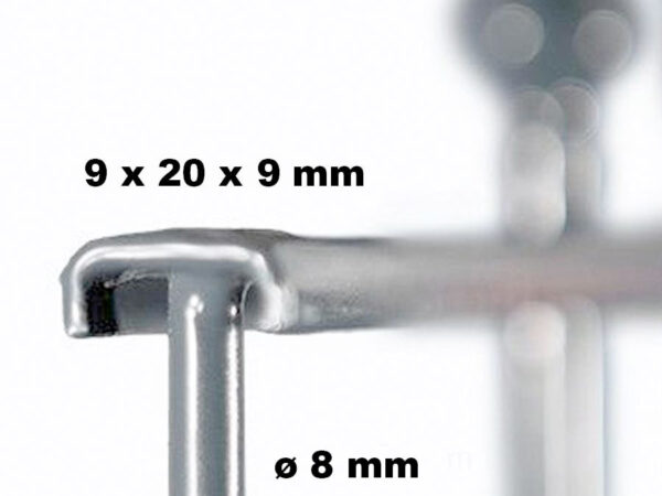 Dekorpforte U-Profil schwere Ausführung, Ornamentfüllung, Drahtstärke 8 mm