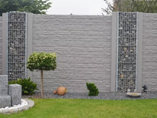 Betonzaunplatte Fels im modularen Klassik-System