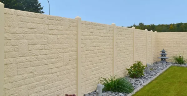 Steinstruktur-Motivplatte Romania aus hochwertigem Beton