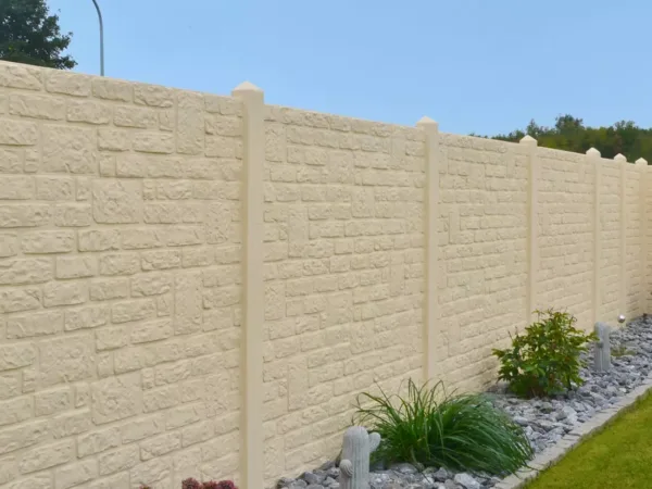 Steinstruktur-Motivplatte Romania aus hochwertigem Beton