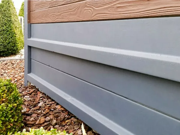 Betonzaun-Sockelplatte aus Beton – Feuchtigkeitsschutz und Bodenabschluss