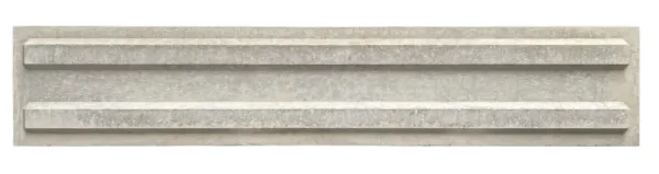 Sockelplatte für Betonzaun-Segmente – unteres Element für System Standard S