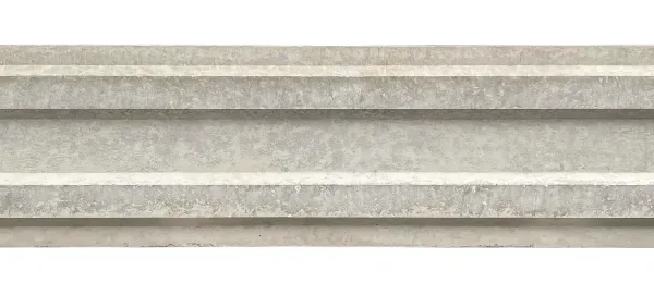 Sockelplatte für Betonzaun-Segmente – unteres Element für System Standard S