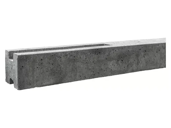 Betonzaun-Pfosten Klassik, Systempfosten für stabile Zaunanlagen