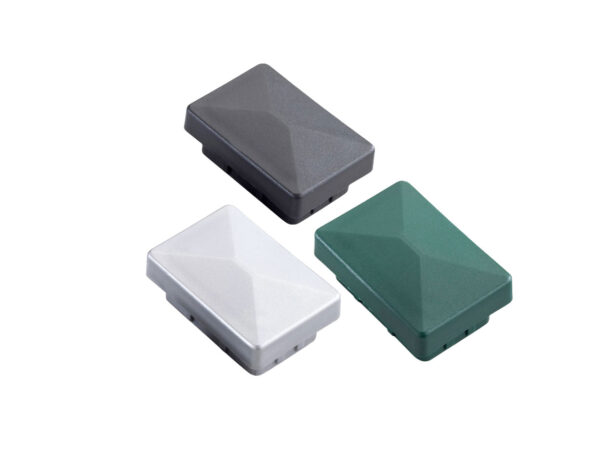 Pfostenabdeckkappen / Kunststoffabdeckkappe für Pfosten 60/40