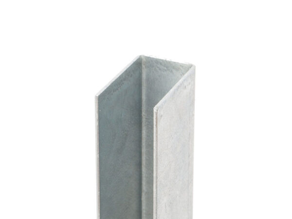 Pfostenverstärkung für Sichtschutz 35 x 55 x 1200 mm verzinkt
