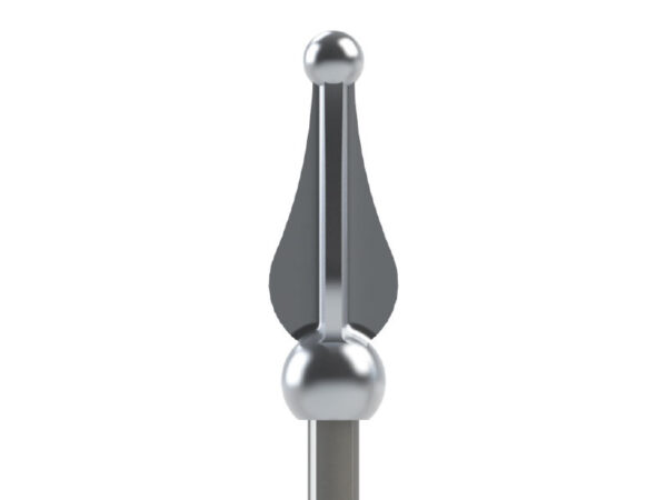 Detailansicht Alu-Spitze 2a