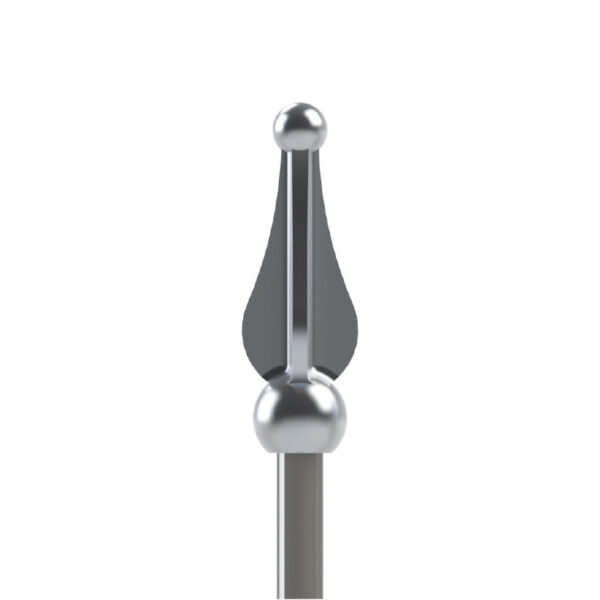Detailansicht Alu-Spitze 2a