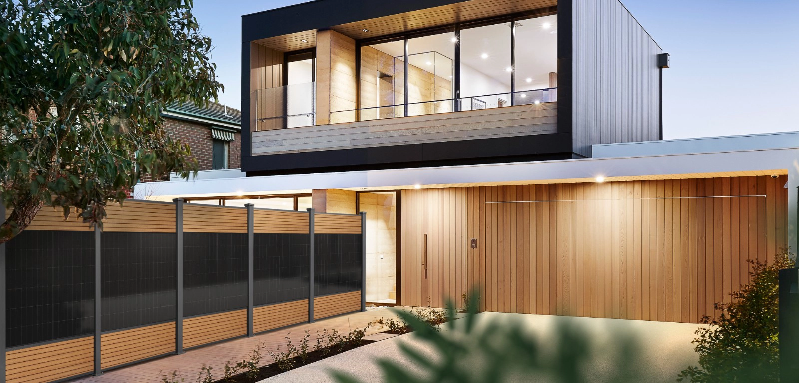 Falagotti Solarzäune - Ihr Zaun produziert Strom